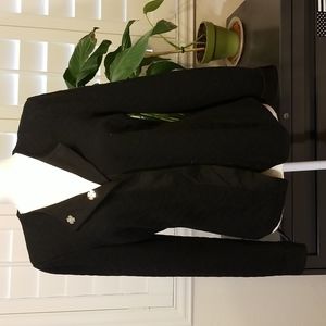 Alex Marie knit black sweater jacket